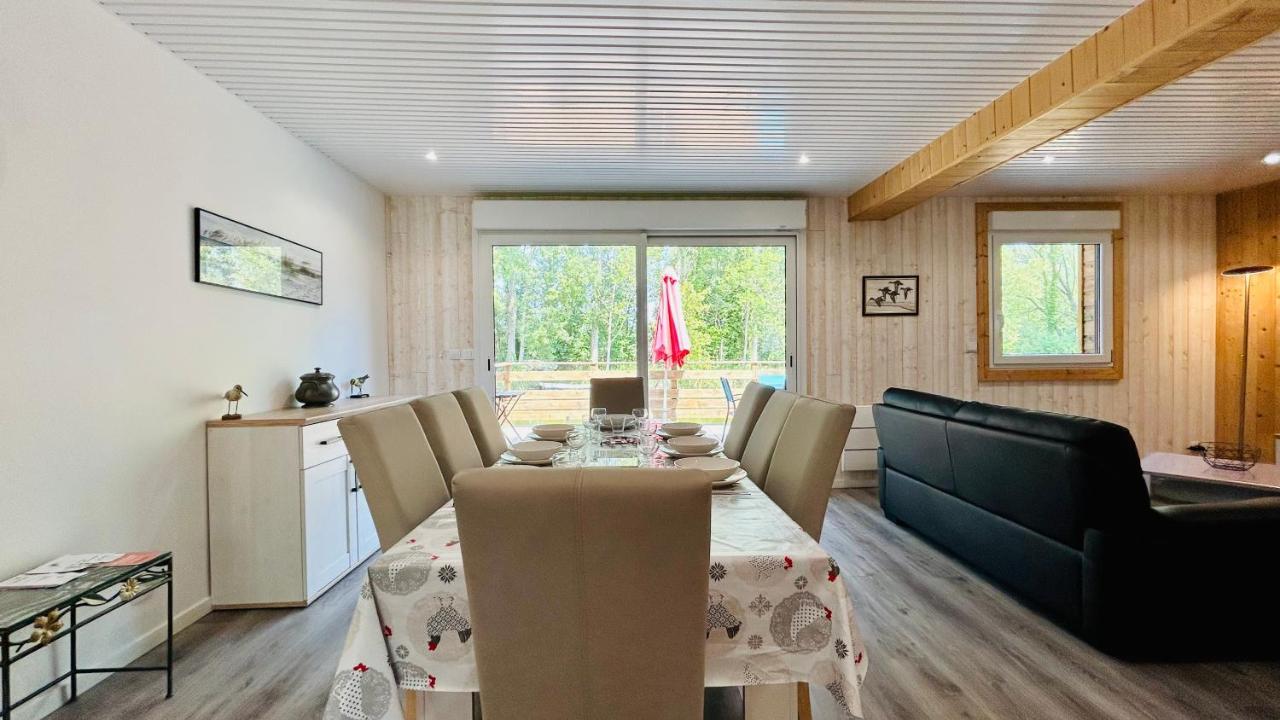 Chalet Avec Terrasse Sur Pilotis Vue Sur L'Etang Рю Екстер'єр фото