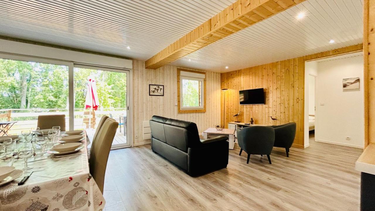 Chalet Avec Terrasse Sur Pilotis Vue Sur L'Etang Рю Екстер'єр фото